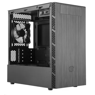 Ohišje Cooler Master MasterBox MB400L ODD, mATX, 1x 120mm ventilator, črno