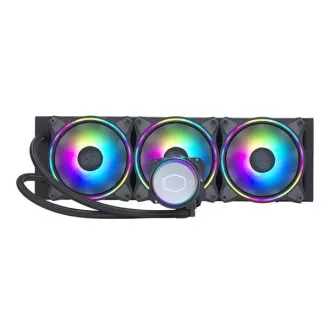 Cooler Master vodni hladilnik MasterLiquid ML360 Illusion, 3x120mm ARGB, črn - LGA 1851, AM5 Cooler Master vodni hladilnik MasterLiquid ML360 Illusion, 3x120mm ARGB, črn - LGA 1851, AM5