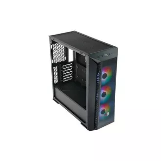 Ohišje Cooler Master MasterBox 520 Mesh, ATX, prozorna stranica, 3x 120mm ARGB ventilator, ARGB Hub, črno