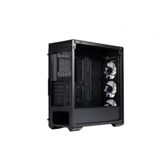 Ohišje Cooler Master MasterBox 520 Mesh, ATX, prozorna stranica, 3x 120mm ARGB ventilator, ARGB Hub, črno