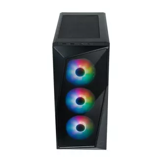 Ohišje Cooler Master CMP 520, ATX, prozorna stranica, 3x 120mm ARGB ventilator, črno