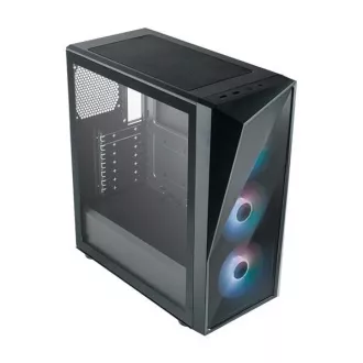 Ohišje Cooler Master CMP 520, ATX, prozorna stranica, 3x 120mm ARGB ventilator, črno