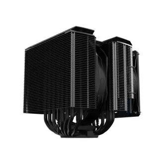 Cooler Master MasterAir MA824 Stealth, 135 mm, 120 mm, LGA1851, AM5, črna