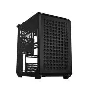 Ohišje Cooler Master Qube 500 Flatpack, E-ATX, prozorne stranice, 1x 120mm ventilator, črno
