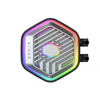 Cooler Master vodni hladilnik MasterLiquid 360 Atmos ARGB, 3x120mm, LGA1851, AM5, črna