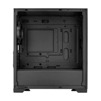 Ohišje Cooler Master Elite 301 Lite, mATX, prozorna stranska plošča, 1x 120mm ventilator, črno