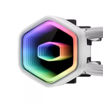 Cooler Master vodni hladilnik MasterLiquid 240 Core II, 2x240mm, LGA1851, AM5, bela