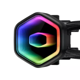 Cooler Master vodni hladilnik MasterLiquid 360 Core II, 3x120mm, LGA1851, AM5, črna
