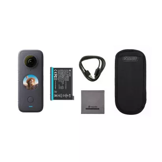 Insta360 ONE X2 zunanja akcijska kamera, vodoodporna, z dvema 360° objektivoma, 30 sličic na sekundo, glasovno upravljanje Insta360 ONE X2 zunanja akcijska kamera, vodoodporna, z dvema 360° objektivoma, 30 sličic na sekundo, glasovno upravljanje