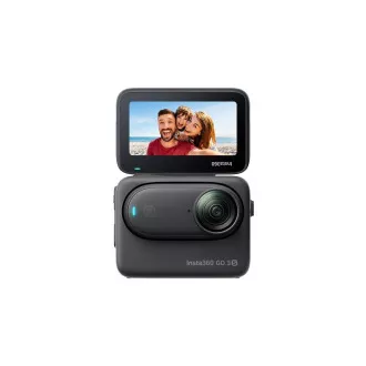 Insta360 GO 3S - miniaturna magnetna akcijska kamera 128 GB, črna