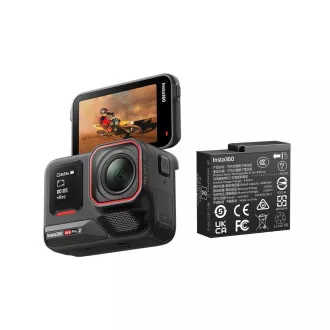 Akcijska kamera Insta360 Ace Pro 2, 1/1, 3" senzor, optika Leica, 2,5" zaslon na dotik, 8K pri 30 FPS   baterija