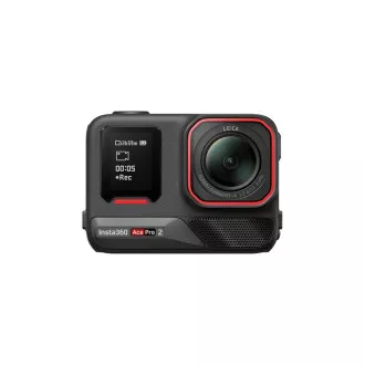Akcijska kamera Insta360 Ace Pro 2, 1/1, 3" senzor, optika Leica, 2,5" zaslon na dotik, 8K pri 30 FPS   baterija