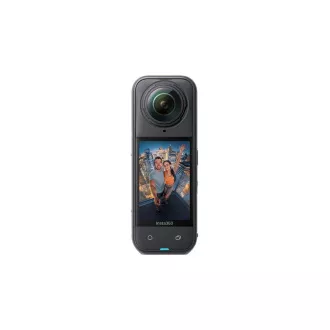 Akcijska kamera Insta360 X5, 360° video 8K, trojni čip AI, vodoodporna do 15 m, 6-osna stabilizacija, baterija 2400 mAh