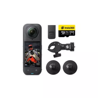 Insta360 X5 Motorcycle Package - akcijska kamera X5   dodatki za motorna kolesa