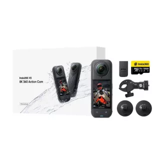 Insta360 X5 Motorcycle Package - akcijska kamera X5   dodatki za motorna kolesa