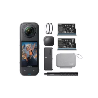 Akcijska kamera Insta360 X5 Essentials Bundle z dodatki