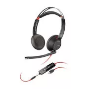 Slušalke Poly Blackwire 5220, 3,5 mm priključek   adapter USB-C/A, stereo