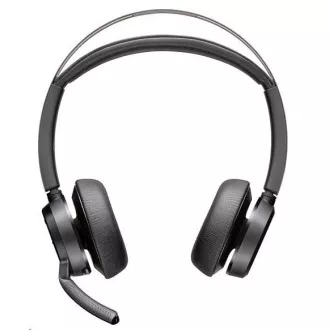 Brezžične slušalke Poly Voyager Focus 2, adapter USB-A/C, stereo