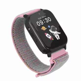 Garett pametna ura Kids Tech 4G Pink velcro