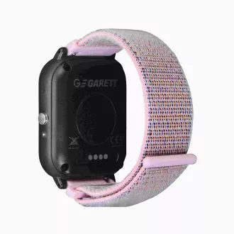 Garett pametna ura Kids Tech 4G Pink velcro