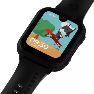 Pametna ura Garett Kids Vibe 4G AMOLED Black