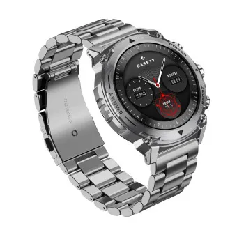Pametna ura Garett Atom Silver Steel