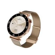 Pametna ura Garett ROSE gold, mrežasto jeklo - Rabljeno