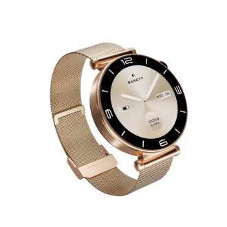 Pametna ura Garett ROSE gold, mrežasto jeklo
