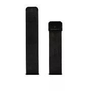 Univerzalni trak Garett 22 mm, črna kovina, tip Mesh