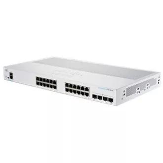 Cisco stikalo CBS250-24T-4X (24xGbE, 4xSFP , brez ventilatorja) - REFRESH