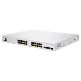 Cisco stikalo CBS350-24FP-4G-UK (24xGbE, 4xSFP, 24xPoE , 370W) - REFRESH