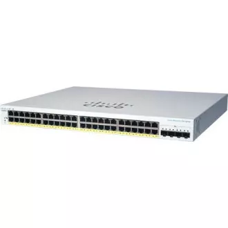 Cisco stikalo CBS220-48FP-4X (48xGbE, 4xSFP , 48xPoE , 740W) - REFRESH