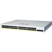 Cisco stikalo CBS220-48FP-4X (48xGbE, 4xSFP , 48xPoE , 740W) - REFRESH