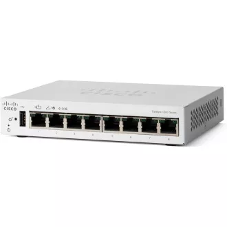 Cisco Catalyst stikalo C1200-8T-D (8xGbE, 1xPoE-in, brez ventilatorja) Cisco Catalyst stikalo C1200-8T-D (8xGbE, 1xPoE-in, brez ventilatorja)