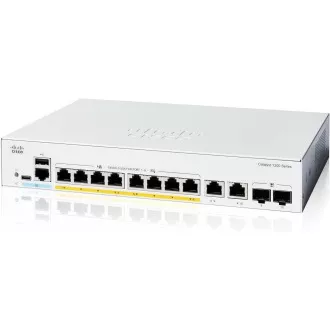 Cisco Catalyst stikalo C1200-8P-E-2G (8xGbE, 2xGbE/SFP combo, 8xPoE , 67W, brez ventilatorja) Cisco Catalyst stikalo C1200-8P-E-2G (8xGbE, 2xGbE/SFP combo, 8xPoE , 67W, brez ventilatorja)