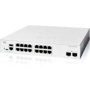 Cisco Catalyst stikalo C1300-16T-2G (16xGbE, 2xSFP, brez ventilatorja)