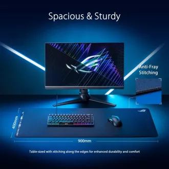 ASUSova podloga za miško ROG Hone Ace XXL Aim Lab Edition, tekstilna