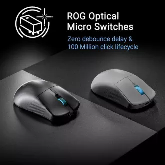 ASUS Gaming Mouse ROG Harpe Ace Mini, brezžična BT, RF 2,4 GHz, črna