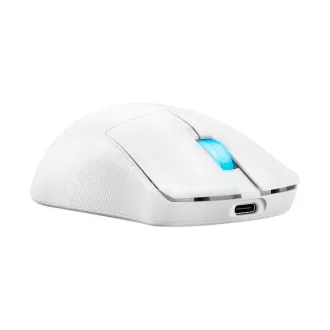 ASUS gaming miška ROG Harpe Ace Mini, brezžična BT, RF 2,4 GHz, bela