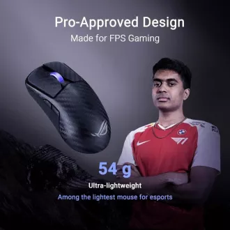 ASUS gaming miška ROG Harpe Ace Extreme, brezžična BT, RF 2,4 GHz, črna