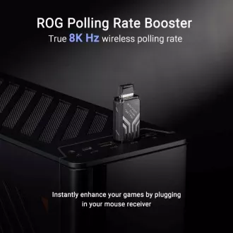 ASUS gaming miška ROG Harpe Ace Extreme, brezžična BT, RF 2,4 GHz, črna