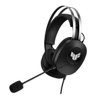 ASUS slušalke TUF Gaming H1 GEN II, žične gaming slušalke, črne