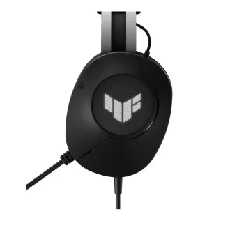 ASUS slušalke TUF Gaming H1 GEN II, žične gaming slušalke, črne