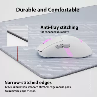 ASUSova podloga za miško ROG Scabbard II Arctic Gray XXL, tekstilna