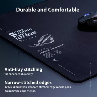 ASUSova podloga za miško ROG Sheath II XXL, tekstilna