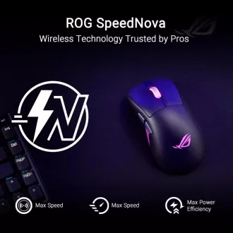 ASUS miška ROG Keris II Origin, brezžična gaming miška, črna