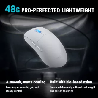 ASUS gaming miška ROG Harpe II Ace, brezžična, bela