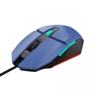 TRUST miška GXT 109B FELOX Gaming Mouse, optična, USB, modra