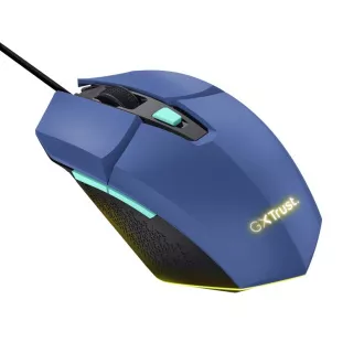 TRUST miška GXT 109B FELOX Gaming Mouse, optična, USB, modra