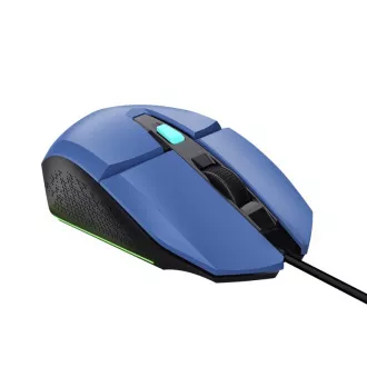 TRUST miška GXT 109B FELOX Gaming Mouse, optična, USB, modra